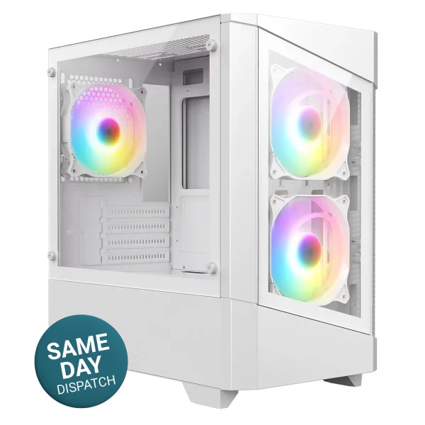 CIT white gaming PC. in stock and ready to dispatch today